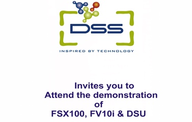 DSS Imagetech Invitation For The Demonstration Of Fsx100, Fv10i, Dsu