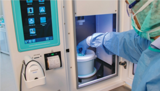 NEW TECHNOLOGY MINIMIZES EXPOSURE TO FORMALIN