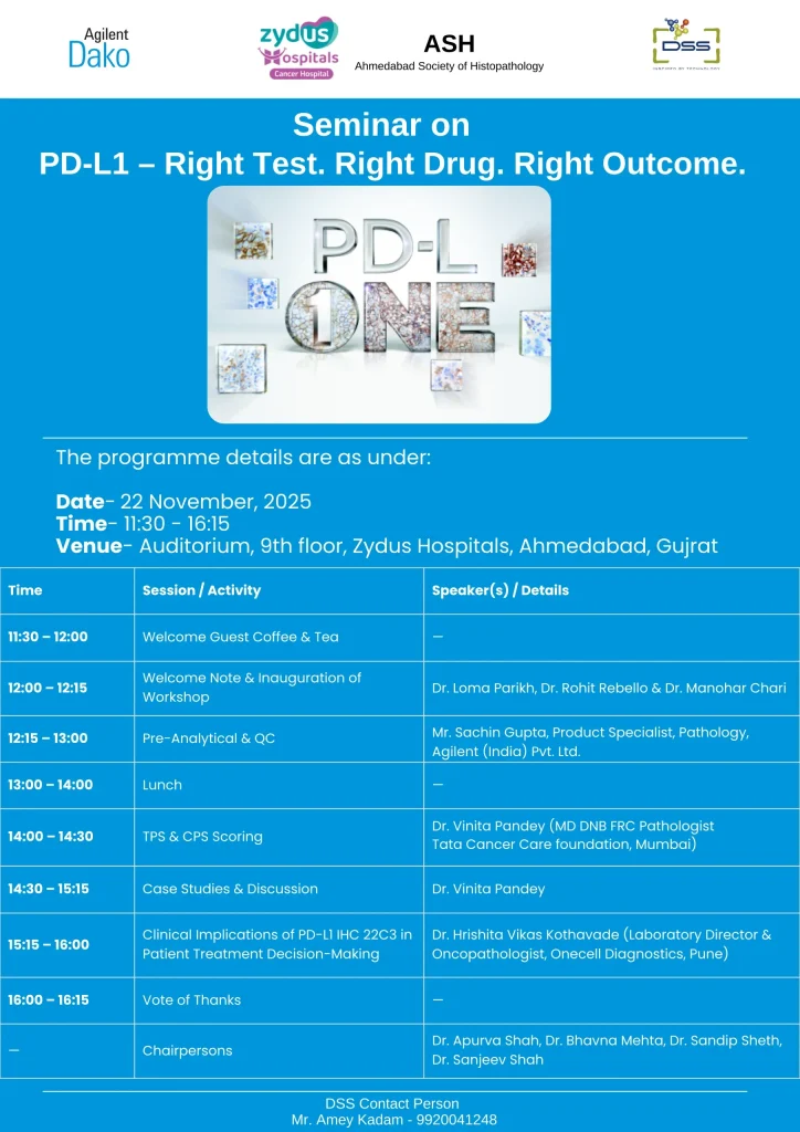 Seminar on PD-L1 - Right Test. Right Drug. Right Outcome.