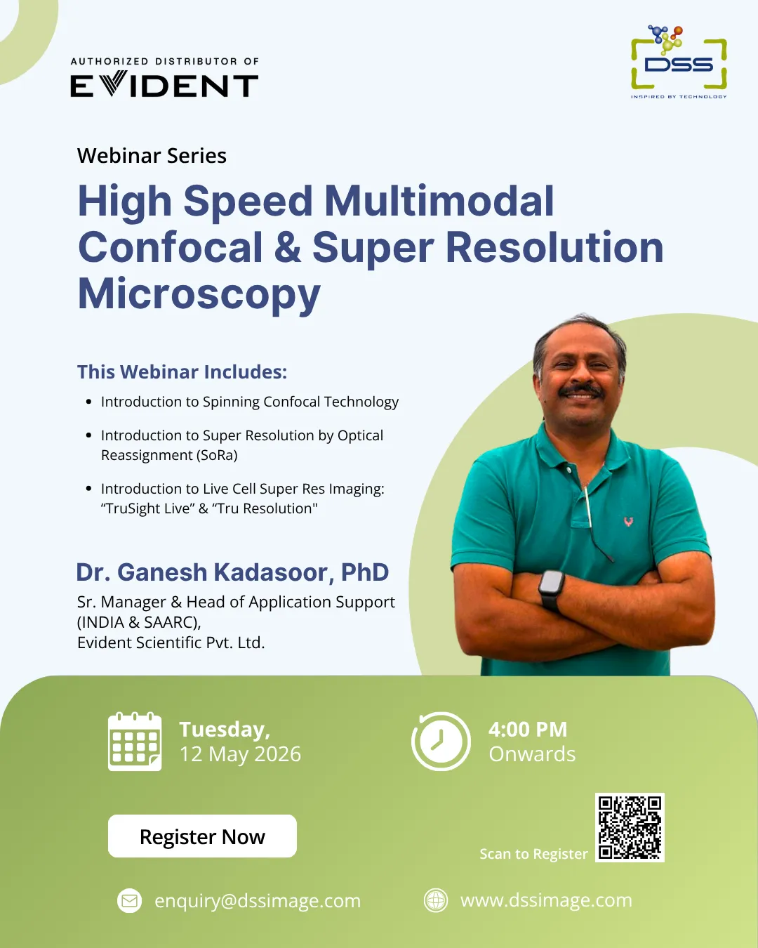 High-Speed Multimodal Confocal & Super Resolution Microscopy  Microscopy Webinar Series | Final Session